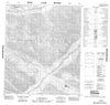 106B16 No Title Canadian topographic map, 1:50,000 scale