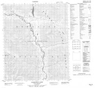 106C13 Fairchild Lake Canadian topographic map, 1:50,000 scale