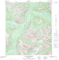 106D02 Scougale Creek Canadian topographic map, 1:50,000 scale