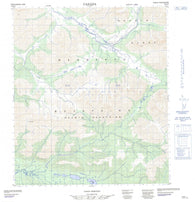 106D08 No Title Canadian topographic map, 1:50,000 scale