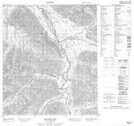 106D15 Bear River Canadian topographic map, 1:50,000 scale