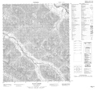 106D16 Slats Creek Canadian topographic map, 1:50,000 scale