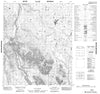106E06 No Title Canadian topographic map, 1:50,000 scale