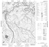 106E15 Chappie Lake Canadian topographic map, 1:50,000 scale