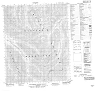 106F07 No Title Canadian topographic map, 1:50,000 scale