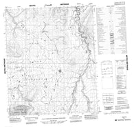 106F09 No Title Canadian topographic map, 1:50,000 scale