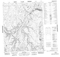 106F15 Bald Hill Canadian topographic map, 1:50,000 scale