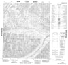 106G01 No Title Canadian topographic map, 1:50,000 scale