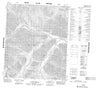 106G04 No Title Canadian topographic map, 1:50,000 scale