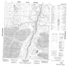 106G06 Rumbly Creek Canadian topographic map, 1:50,000 scale