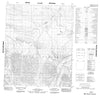 106G07 No Title Canadian topographic map, 1:50,000 scale