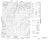 106G10 Yellow Hills Canadian topographic map, 1:50,000 scale