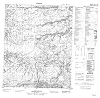106G15 No Title Canadian topographic map, 1:50,000 scale
