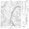 106H11 No Title Canadian topographic map, 1:50,000 scale