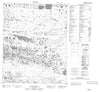106I05 No Title Canadian topographic map, 1:50,000 scale