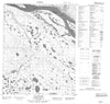 106I12 Gillis River Canadian topographic map, 1:50,000 scale