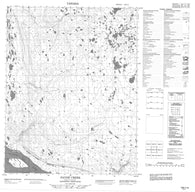 106I13 Payne Creek Canadian topographic map, 1:50,000 scale