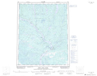 106I Fort Good Hope Canadian topographic map, 1:250,000 scale