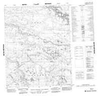 106K02 No Title Canadian topographic map, 1:50,000 scale