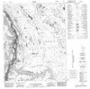 106K05 No Title Canadian topographic map, 1:50,000 scale