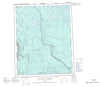 106K Martin House Canadian topographic map, 1:250,000 scale