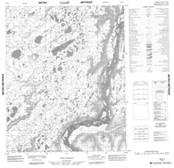 106L01 No Title Canadian topographic map, 1:50,000 scale