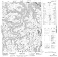 106L08 Hogan Lake Canadian topographic map, 1:50,000 scale