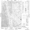 106L13 Tsih Mountain Canadian topographic map, 1:50,000 scale