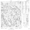 106M01 No Title Canadian topographic map, 1:50,000 scale