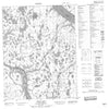 106N03 Thad Lake Canadian topographic map, 1:50,000 scale