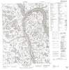 106N05 Arctic Red River Canadian topographic map, 1:50,000 scale