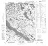 106N06 Attoe Lake Canadian topographic map, 1:50,000 scale