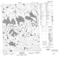 106N09 Jiggle Lake Canadian topographic map, 1:50,000 scale