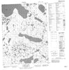 106N15 Sunny Lake Canadian topographic map, 1:50,000 scale