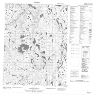 106O02 No Title Canadian topographic map, 1:50,000 scale