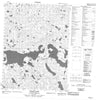 106O14 Tenlen Lake Canadian topographic map, 1:50,000 scale