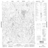 106P08 Burnt Lake Canadian topographic map, 1:50,000 scale