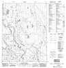 106P11 Yatage Lakes Canadian topographic map, 1:50,000 scale