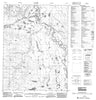 106P13 No Title Canadian topographic map, 1:50,000 scale