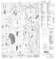 106P16 Raven Lake Canadian topographic map, 1:50,000 scale