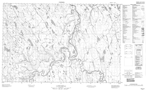 107A02 No Title Canadian topographic map, 1:50,000 scale