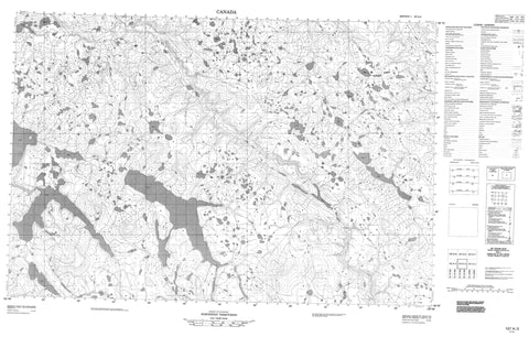 107A03 No Title Canadian topographic map, 1:50,000 scale