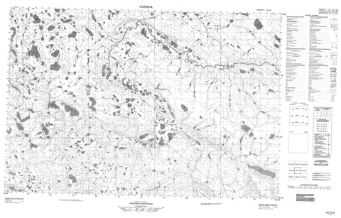 107A06 No Title Canadian topographic map, 1:50,000 scale