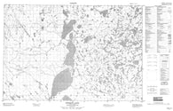 107A10 Crossley Lakes Canadian topographic map, 1:50,000 scale