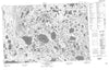 107B01 Lost Reindeer Lakes Canadian topographic map, 1:50,000 scale