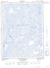107B03E Aklavik Channel Canadian topographic map, 1:50,000 scale