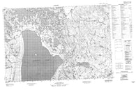 107B09 No Title Canadian topographic map, 1:50,000 scale