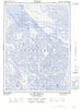107B12E Leland Channel Canadian topographic map, 1:50,000 scale