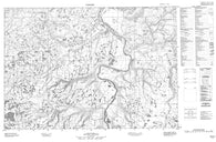 107D01 No Title Canadian topographic map, 1:50,000 scale