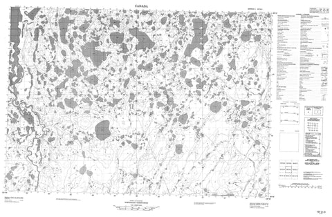 107D03 No Title Canadian topographic map, 1:50,000 scale